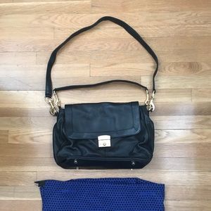 Rebecca Minkoff black leather purse